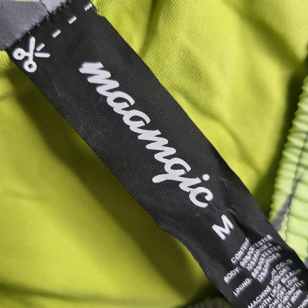 Maamgic Swim Trunks Mens Medium Geometric‎ Quick Dry Pocket Shorts